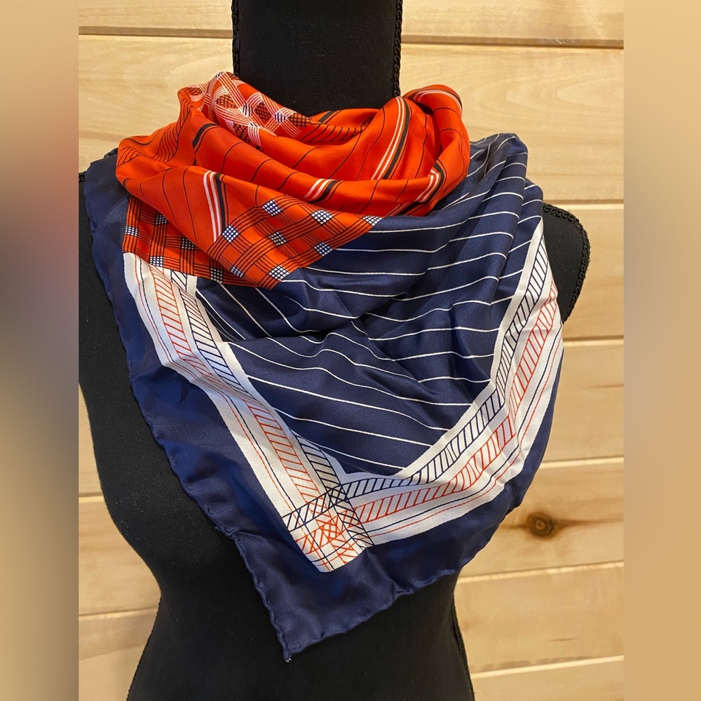 Vintage 100% Silk Made in Italy for Hudson’s scarf